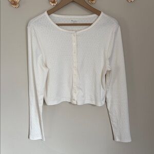 No Boundaries Cream Button-Down Shirt